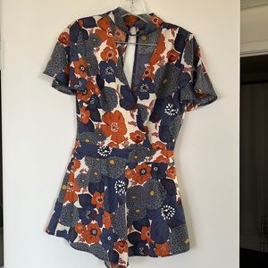 Floral Romper